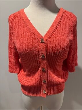 Lanvin Women's Coral Knit Sweater